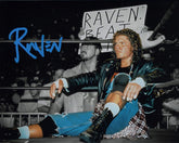 Highspots - Raven "Corner Stare" Hand Signed Metallic 8x10 *inc COA*