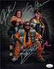 Highspots - Rikishi "Eras" Triple Hand Signed Metallic 8x10 *inc COA*