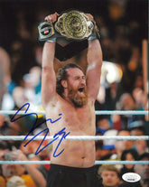 Highspots - Sami Zayn "Raising The IC Belt" Hand Signed 8x10 *inc COA*