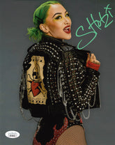 Highspots - Shotzi Blackheart "Jacket Pose" Hand Signed 8x10 *inc COA*
