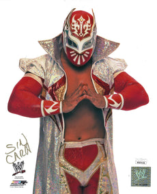 Highspots - Sin Cara "Promo Pose" Hand Signed 8x10 *inc COA*