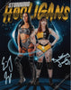 Highspots - Stunning Hooligans Metallic Hand Signed 8x10 *inc COA*