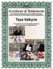 Highspots - Taya Valkyrie "Neon" Hand Signed 8x10 Photo *inc COA*