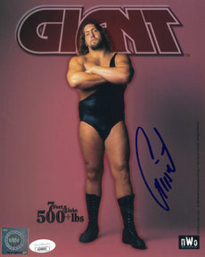 Highspots - The Giant Paul White "500 lbs" Hand Signed 8x10 *inc COA*