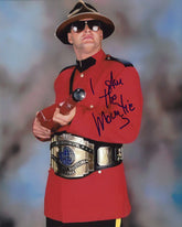 Highspots - The Mountie "Promo Pose" Hand Signed 8x10 *Inc COA*