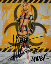 Highspots - Thekla "Toxic Spider" Hand Signed Metallic 8x10 *inc COA*