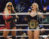 Highspots - Mariah May & Toni Storm "On The Mic" Hand Signed 8x10 *inc COA*