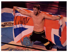 Highspots - Will Ospreay "Flag Pose" Hand Signed A4 Photo *inc COA*