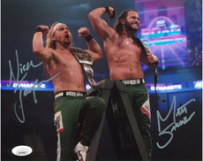 Highspots - Young Bucks "AEW Tag Champions" Hand Signed 8x10 *inc COA*
