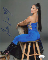 Highspots - Yulisa Leon "Chair Pose" Hand Signed 8x10 *inc COA*