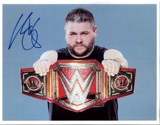 Highspots - Kevin Owens "Universal Champ" Hand Signed A4 *Inc COA*