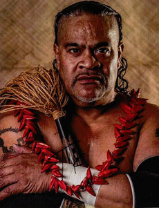 Highspots - Tonga Kid "Frown" Hand Signed A4 *inc COA*