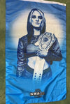 NWA : National Wrestling Alliance 5ft x 3ft Flag Banner - Kenzie Paige