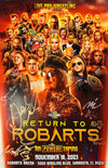 NWA : National Wrestling Alliance - "Return To Robarts 2023" Hand Signed 11x17 Poster