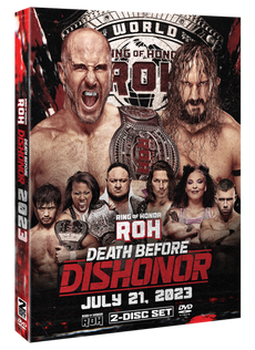 ROH - Death Before Dishonor 2023 Event 2 DVD Set ( Pre-Order )