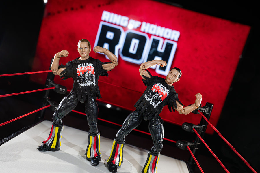 ROH Ring Of Honor - The Young Bucks Jazwares Vault Action Figures ...
