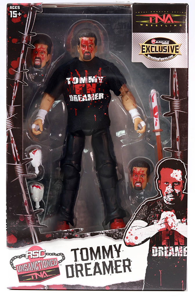 RSC : Tommy Dreamer "Innovator of Violence" Unsanctioned TNA Exclusive Figure *Crimson Mask Edition*