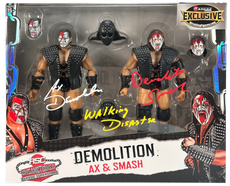 RSC : Demolition Unsanctioned Classic Superstars US Exclusive 2-Pack Figure Set * Hand Signed *