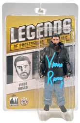 Legends of Professional Wrestling Series - Vince Russo Action Figure * Hand Signed *