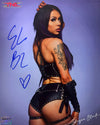 TNA - Elayna Black "Knockouts 2026" Hand Signed 8x10 * Inc Hologram *