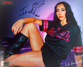 TNA - Indi Hartwell "Knockouts 2026" Hand Signed 8x10 * Inc Hologram *