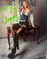 TNA - M by Elegance "Knockouts 2026" Hand Signed 8x10 * Inc Hologram *