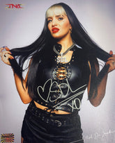 TNA - Steph De Lander "Knockouts 2026" Hand Signed 8x10 * Inc Hologram *