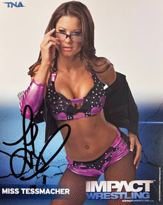 Signed Impact Wrestling - Miss Tessmacher - 8x10 - P38