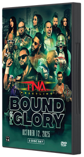 TNA Impact Wrestling - Bound for Glory 2025 Event 2 Disc DVD Set