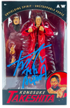 AEW : "The Alpha" Konosuke Takeshita Ringside USA Exclusive Figure *Signed*