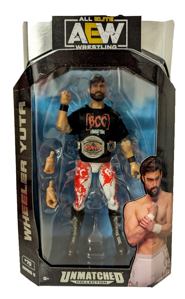 AEW Unmatched Series 9 Wheeler Yuta Figure WrestlingStore co uk aew-unmatched-series-9-wheeler-yuta-figure-wrestlingstore-co-uk