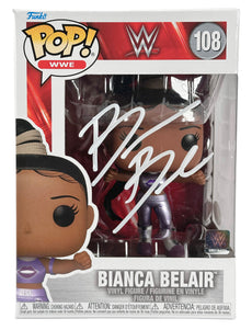 WWE Funko Pop Figure - Bianca Belair #108 * Hand Signed *