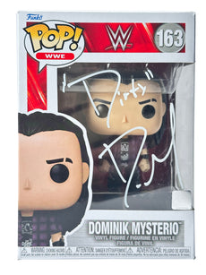 WWE Funko Pop Figure - Dominik Mysterio #163 * Hand Signed *