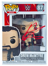 WWE Funko Pop Figure - Drew McIntyre #87 * Hand Signed - Packaging Issue