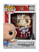 WWE Funko Pop Figure - Kurt Angle #146 * Hand Signed *