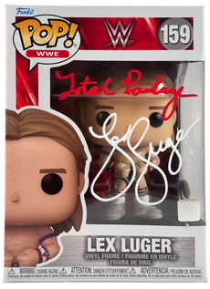 WWE Funko Pop Figure - Lex Luger #159 * Hand Signed *