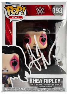 WWE Funko Pop Figure - Rhea Ripley #193 * Hand Signed *