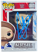 WWE Funko Pop Figure - AJ Styles #207 * Hand Signed *