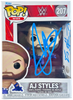 WWE Funko Pop Figure - AJ Styles #207 * Hand Signed *