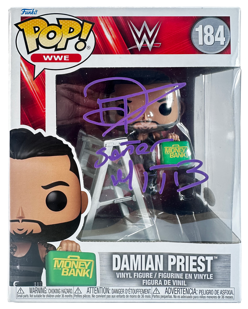 WWE Funko Pop Figure - Damian Priest #184 * Hand Signed ...