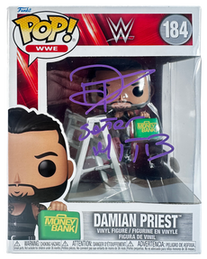 WWE Funko Pop Figure - Damian Priest #184 * Hand Signed *