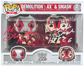 WWE Funko Pop Figures - Demolition 2 Pack * Hand Signed *