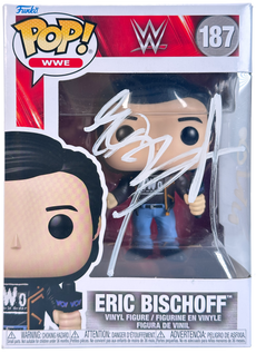 WWE Funko Pop Figure - Eric Bischoff #187 * Hand Signed *