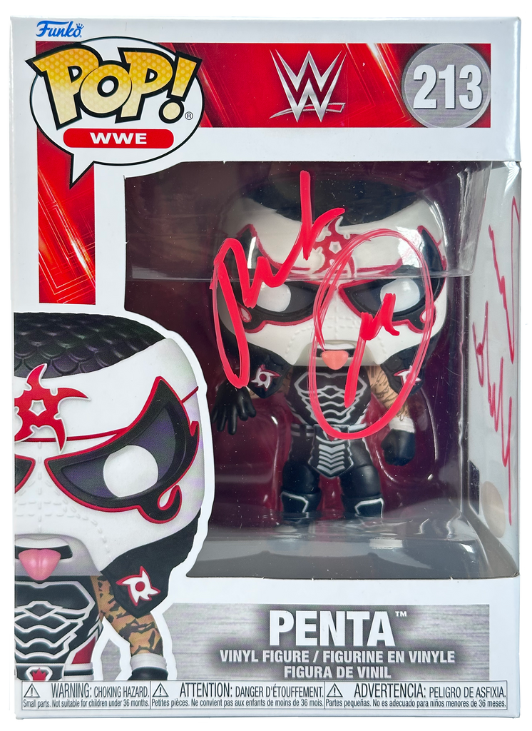 WWE Funko Pop Figure - Penta #213 * Hand Signed * – WrestlingStore.co.uk