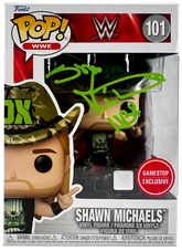 WWE Funko Pop Figure - Shawn Michaels #101 * Hand Signed *