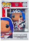 WWE Funko Pop Figure - Zelina Vega #160 * Hand Signed *