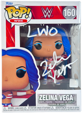 WWE Funko Pop Figure - Zelina Vega #160 * Hand Signed *