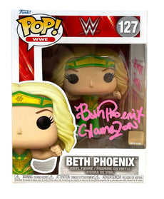 WWE Funko Pop Figure - Beth Phoenix #127 * Hand Signed *
