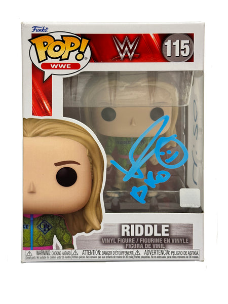 WWE Funko Pop Figure - Matt Riddle #115 * Hand Signed ...