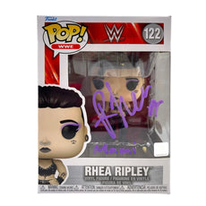 WWE Funko Pop Figure - Rhea Ripley #122 * Hand Signed *